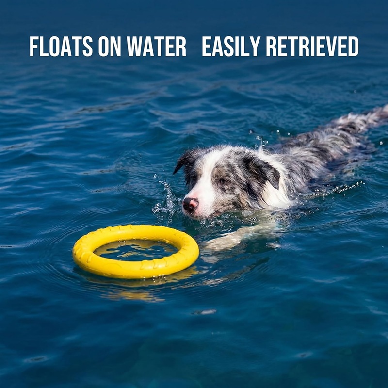 Flying Disc Dog Training Toy - Dog Toys Pet Flying Discs EVA