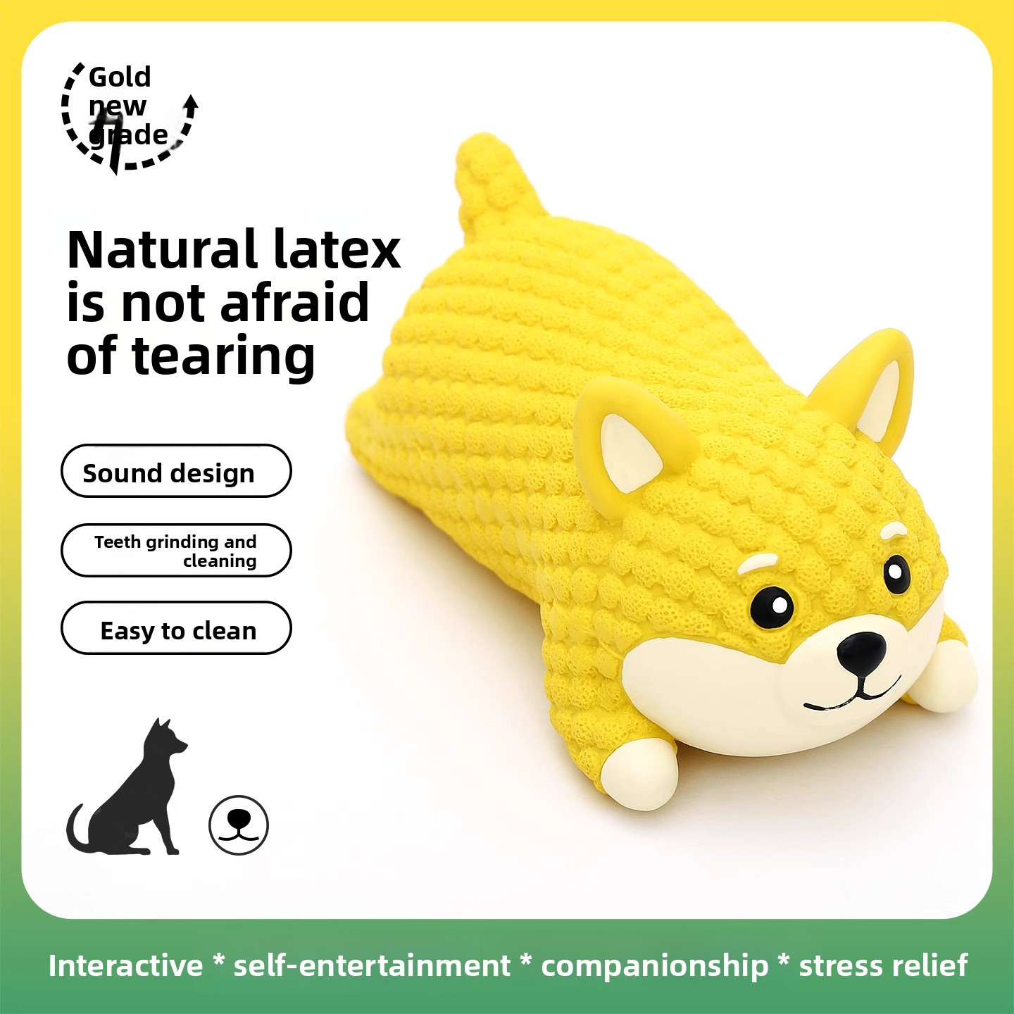 Squeaky Latex Bear Dog Chew To - Interactive Squeaky Plush Dog Toy review and price