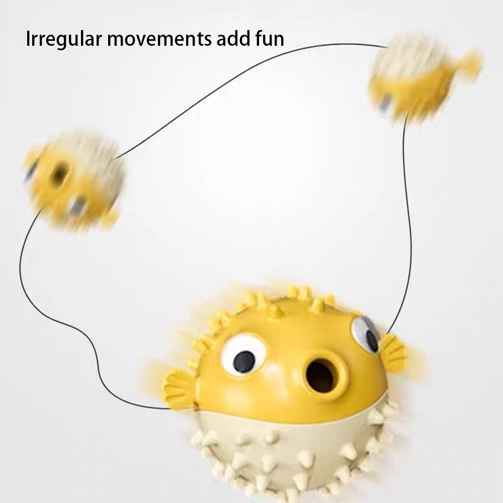 Bouncing Fish Dog Toys Leak Ba - Dog Puzzle Feeder Toy review and price